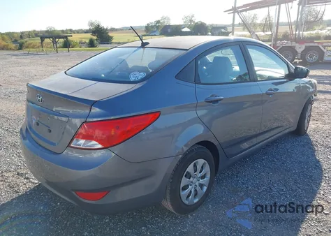 2016 Hyundai Accent Se from USA, damaged, VIN KMHCT4AE4GU014715